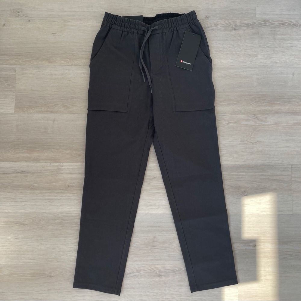 Lululemon Men’s Bowline Pant Small Slim Tapered Fit Black Brand New with Tags